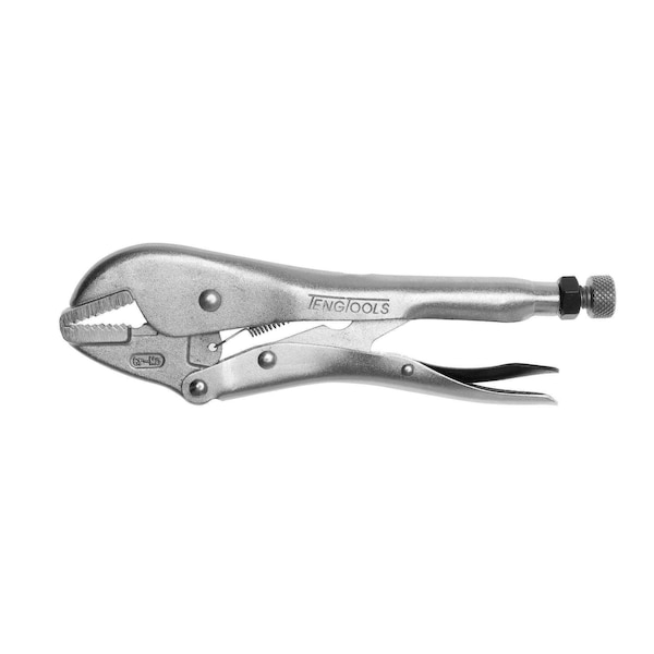 401-10F 10" Plated, Serrated & Flat Power Grip Pliers